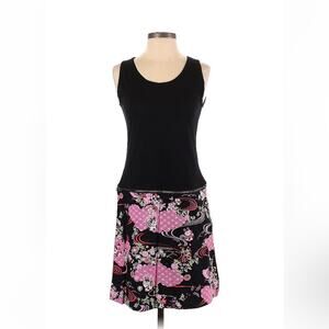 Saya drop waist zipper and‎ cat dress, size small
